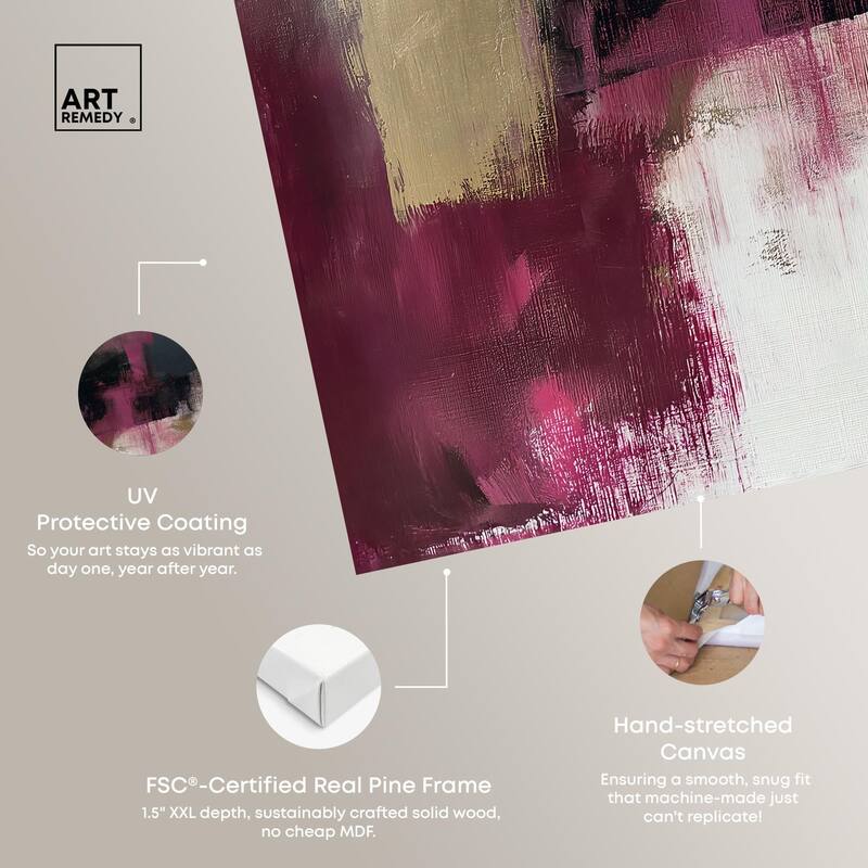 Golden Dusk I Canvas by Art Remedy, Gallery Wrapped