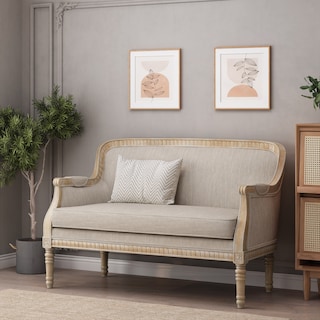 Trask Upholstered Loveseat by Christopher Knight Home