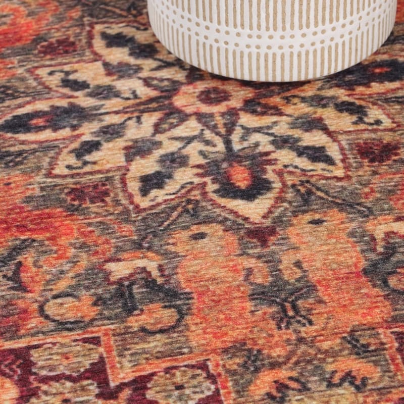 Superior Copley Bohemian Oriental Medallion Wildlife Indoor Area Rug