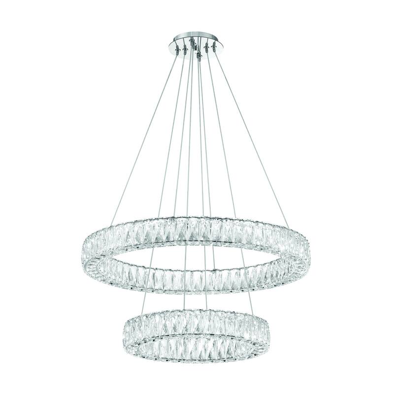 LED Chrome Chandelier