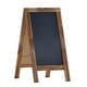 preview thumbnail 134 of 158, Wood A-Frame Magnetic Chalkboard Set-Markers, Stencils, and Magnets