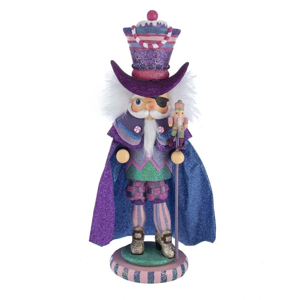 Kurt Adler 15-Inch Hollywood Sugar Plum Drosselmeyer Nutcracker