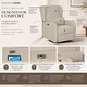preview thumbnail 62 of 64, Madison Park Candace Power Recliner 3-in-1 with Swivel, Glider, USB Ports