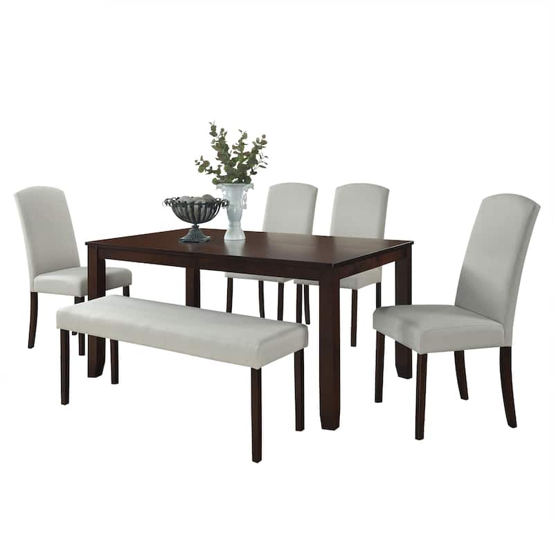 CraftPorch Simply Elegant 6-piece Dining set