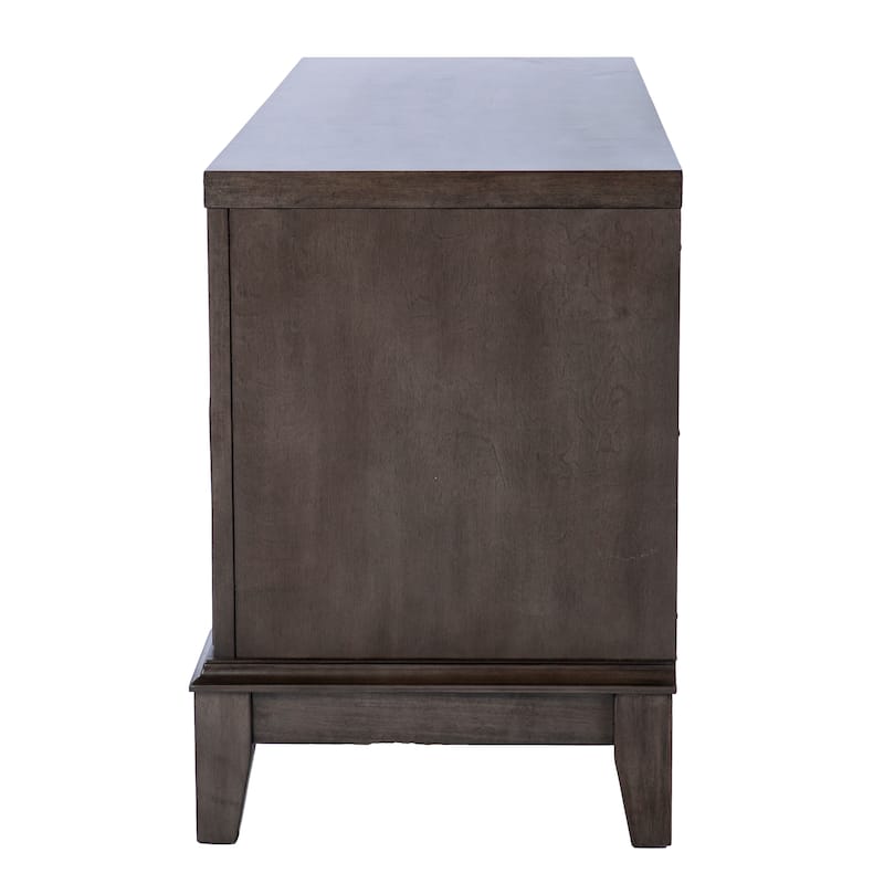 Mirrored Media Cabinet,Wooden TV Stand