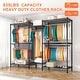 Clothes Rack, Heavy Duty Clothing Rack, for Hanging Clothes Rack ...