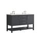 preview thumbnail 4 of 13, Sudio Design Arlo 54" Double Bathroom Vanity - 54" Double Sink