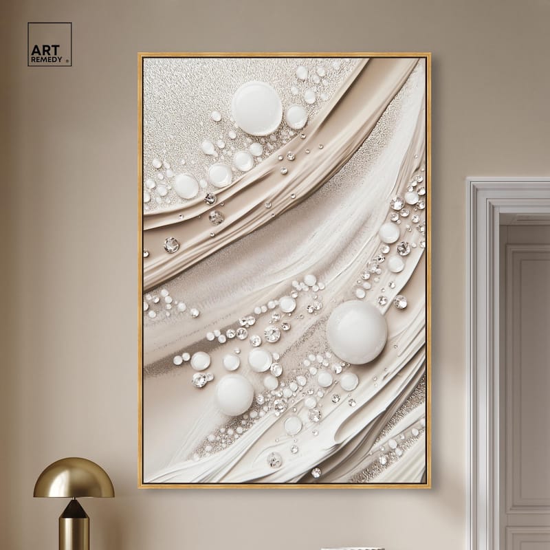 Viscous Veils IV Canvas by Art Remedy