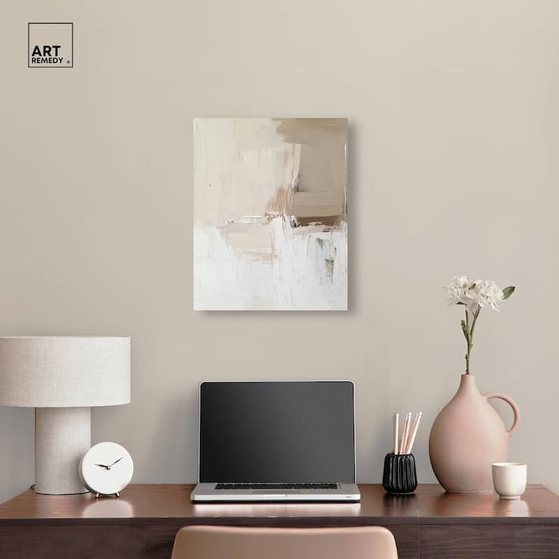 Canvas of Neutrality Canvas by Art Remedy, Gallery Wrapped