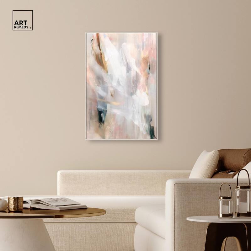 Drifting Colors I Canvas by Art Remedy