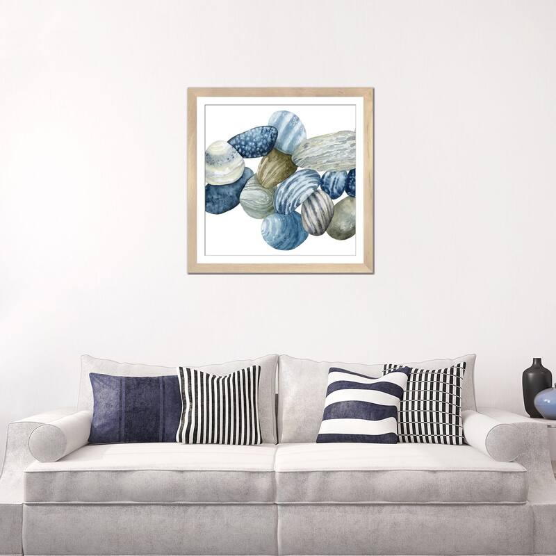 iCanvas "Found Pebbles I" by Grace Popp