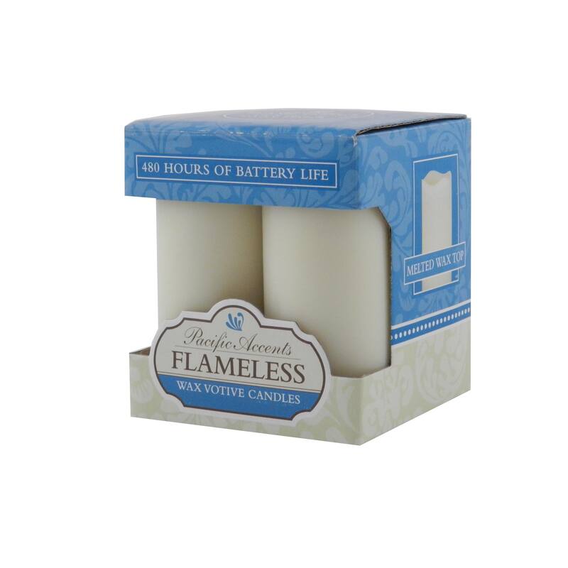 Flameless LED Votive Candles With Timer Set of 4 Bed Bath & Beyond