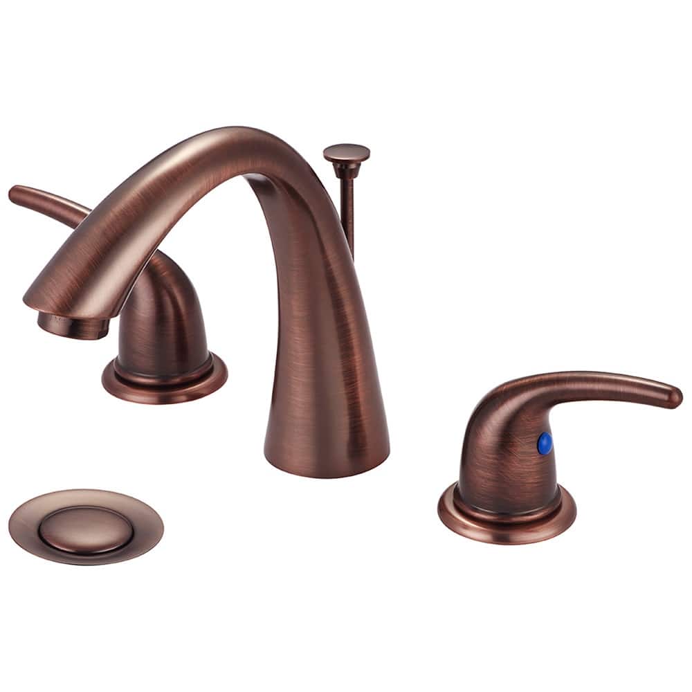 Olympia Faucets Accent 1.2 GPM Widespread Bathroom Faucet with J Style