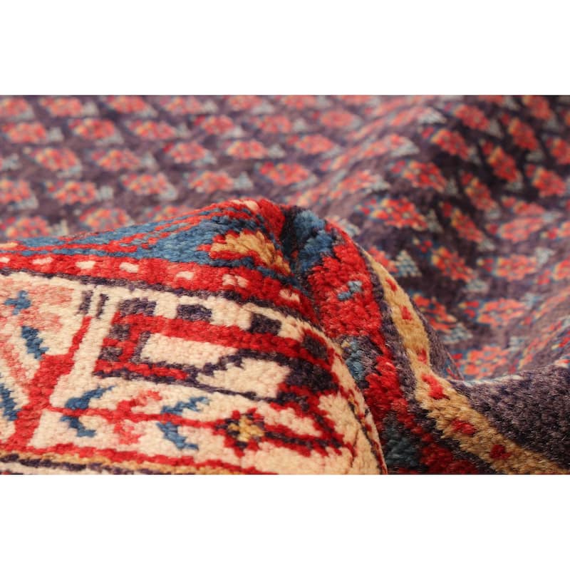 ECARPETGALLERY Hand-knotted Andelz Dark Navy Wool Rug - 4'3 x 6'9