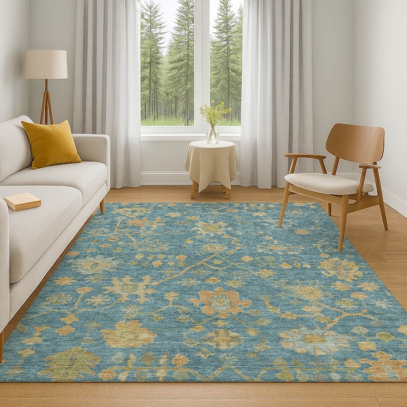 Premium Washable Super Soft Farmhouse Traditional Mayfield Rug