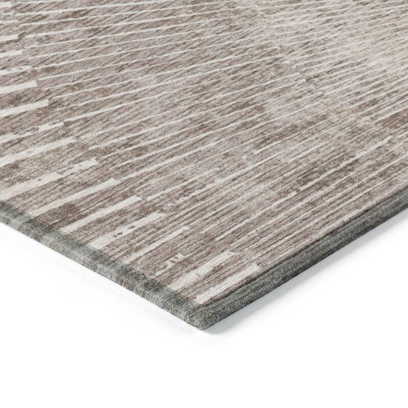 Alnana Contemporary Abstract Weather Resistant Classic Meets Modern Outdoor Rug
