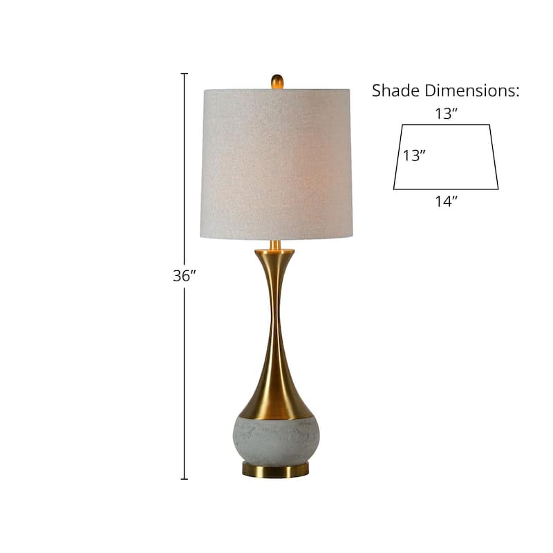 Claudia Table Lamps, Set of 2 - 36.00