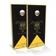 preview thumbnail 9 of 7, Team Golden Kracken Outdoor Cornhole Board Set Backyard 2x4 - Include Carrying Case