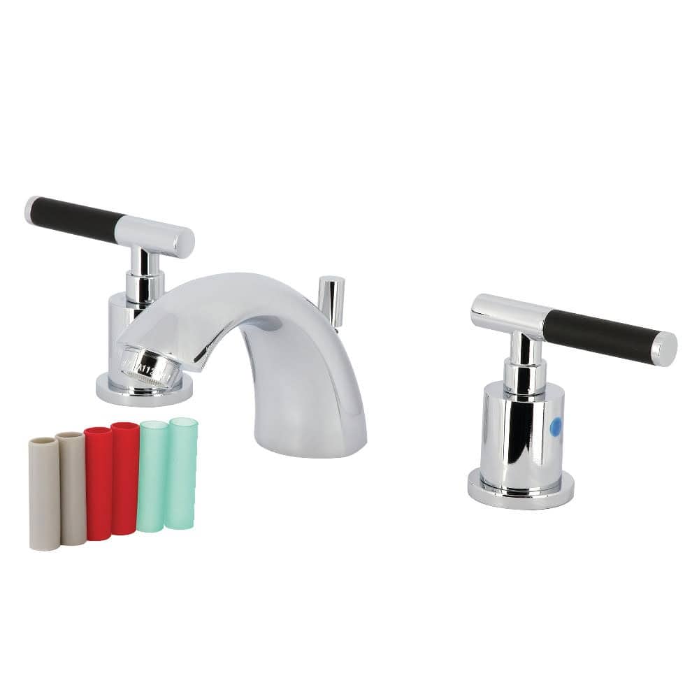 Kingston Brass KB895.CKL Kaiser 1.2 GPM Widespread Bathroom Faucet