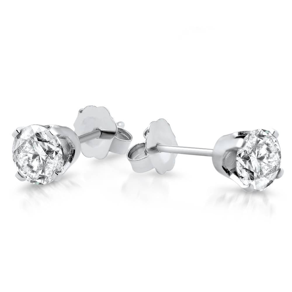Bliss Diamond 1/5ct Diamond Studs White Gold