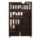 preview thumbnail 17 of 25, Twin-over-Twin Wood Bunk Bed with Trundle and Storage Stairway