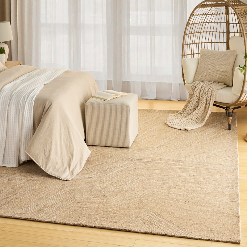 DKNY Pure Angles Indoor only Abstract Area Rug