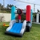 preview thumbnail 3 of 4, Star Wars Bounce House with Slide, Outdoor Inflatable Darth Vader Luke Skywalker Lightsaber Fun Bouncy Castle for Kids Ages 3-8