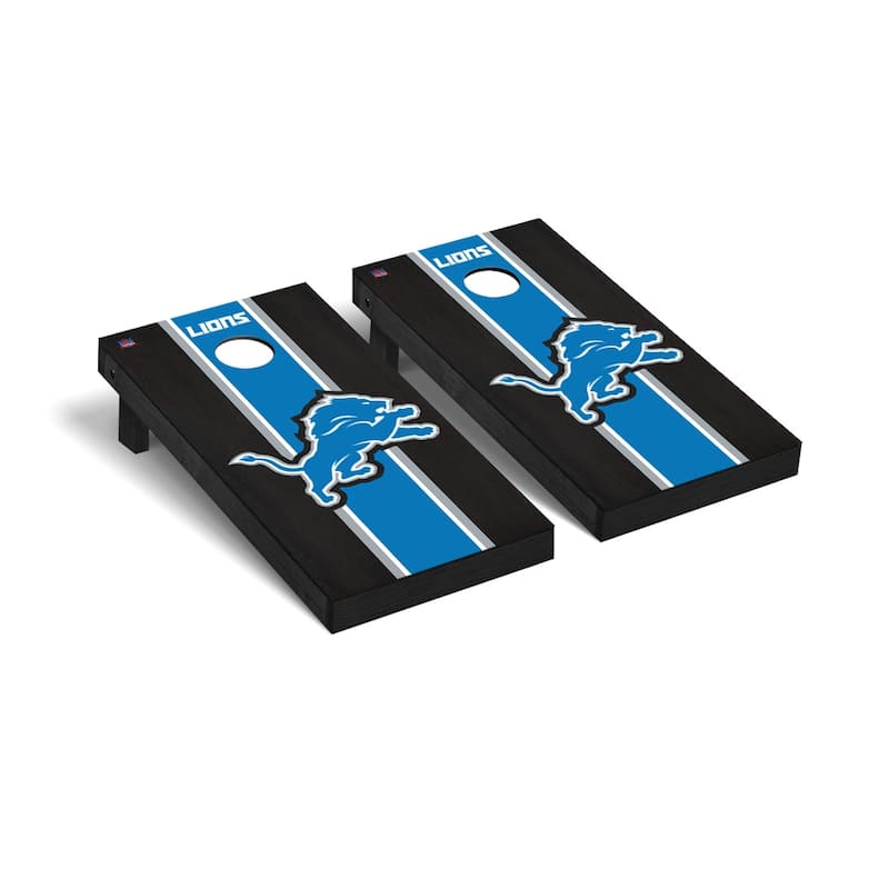 Detroit Lions 2x4 Pro Cornhole Boards - V6 - Include Team Logo Bags