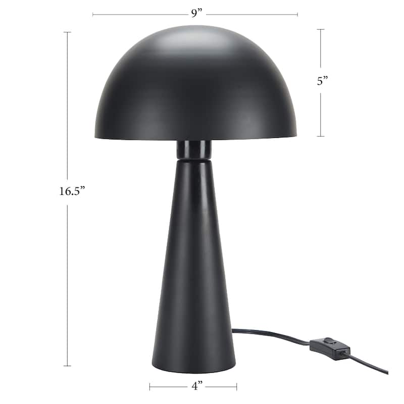 Nourison 16" Mid-Century Mushroom Table Lamp