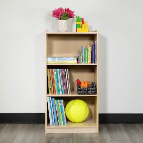Wooden School Classroom Storage Cabinet/Bookshelf for Commercial or Home Use - 18"W x 15"D x 36"H