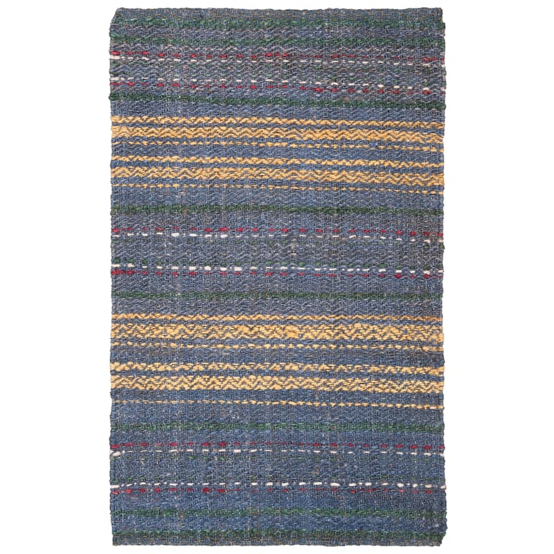SAFAVIEH Handmade Natural Fiber Alyvia Stripe Jute Rug