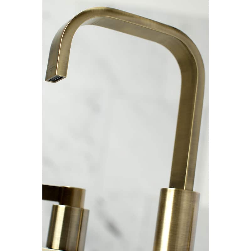 Kingston Brass NuvoFusion 8 in. Widespread Bathroom Faucet