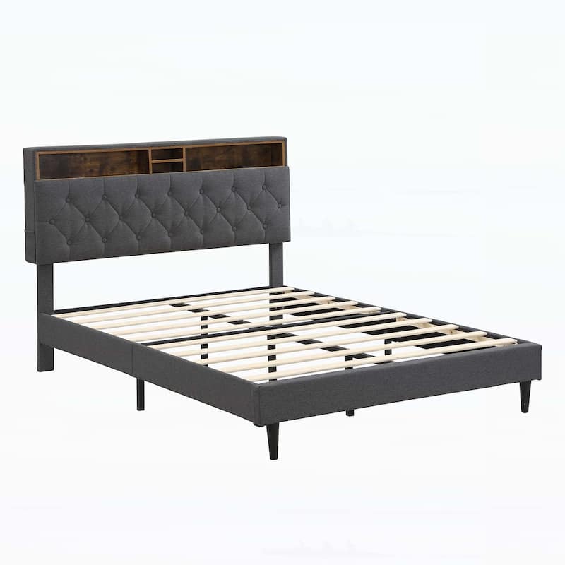 Versatile Platform Bed Frame with Extraordinary Features and Unrivaled Comfort