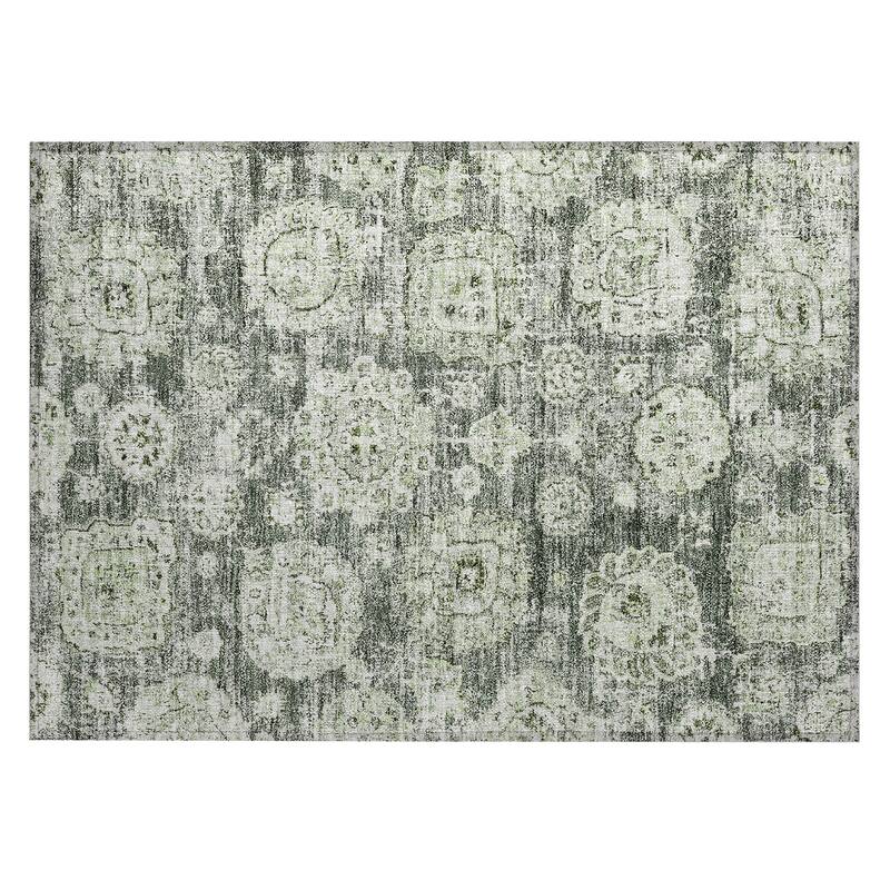 Machine Washable Indoor/ Outdoor Chantille Vintage Persian Rug
