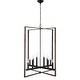 preview thumbnail 14 of 18, Acroma 12 Light Modern Farmhouse Rustic Pendant Chandelier-UL Certified