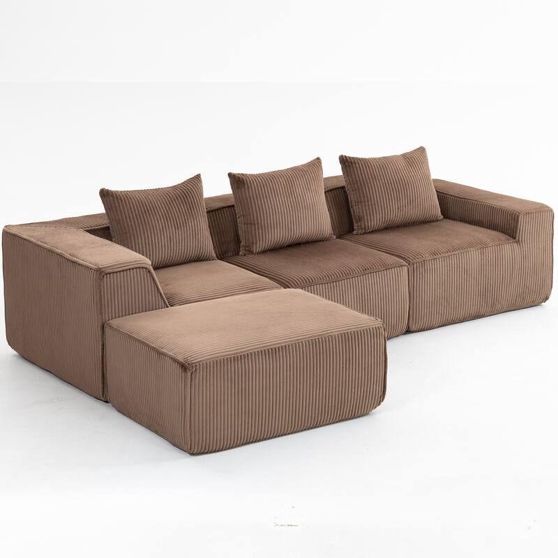GDFStudio - Multi Person Modular Compression Sofa for Modern Living