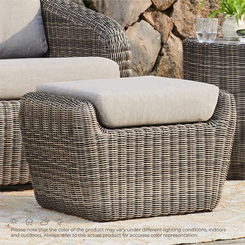 Patio Wicker Furniture Set Outdoor Rattan Bistro Set