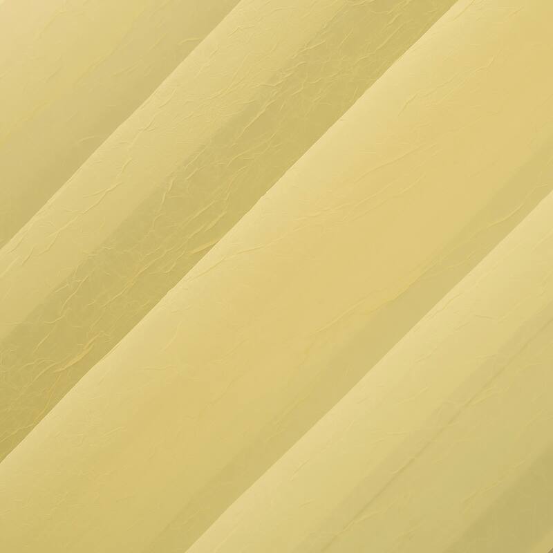 No. 918 Erica Crushed Voile Sheer Rod Pocket 1-Piece Curtain Panel, Single Panel