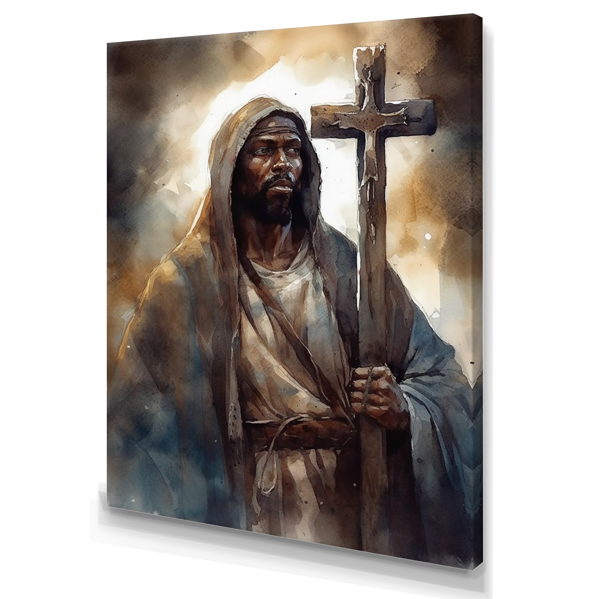 Black jesus painting deals