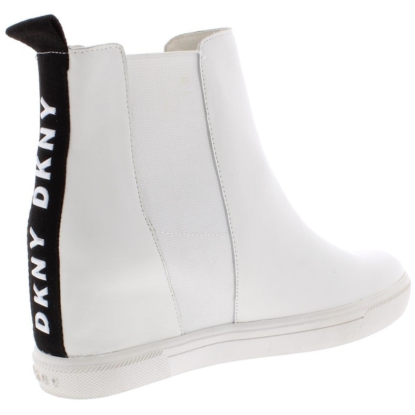 dkny coley wedge sneakers