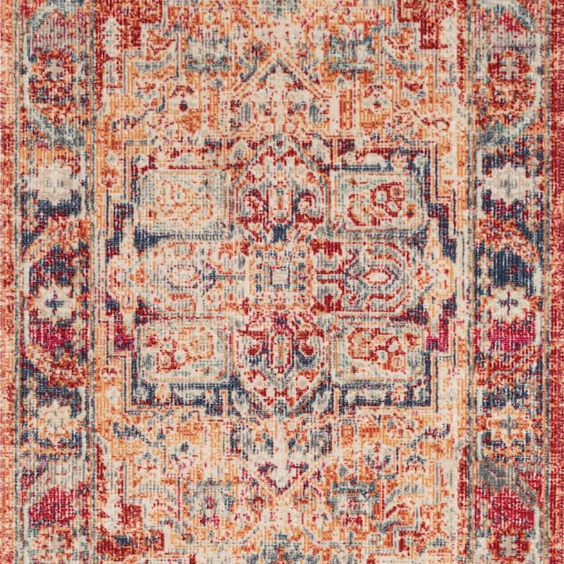 Alexander Home Katherine Vintage Medallion Area Rug