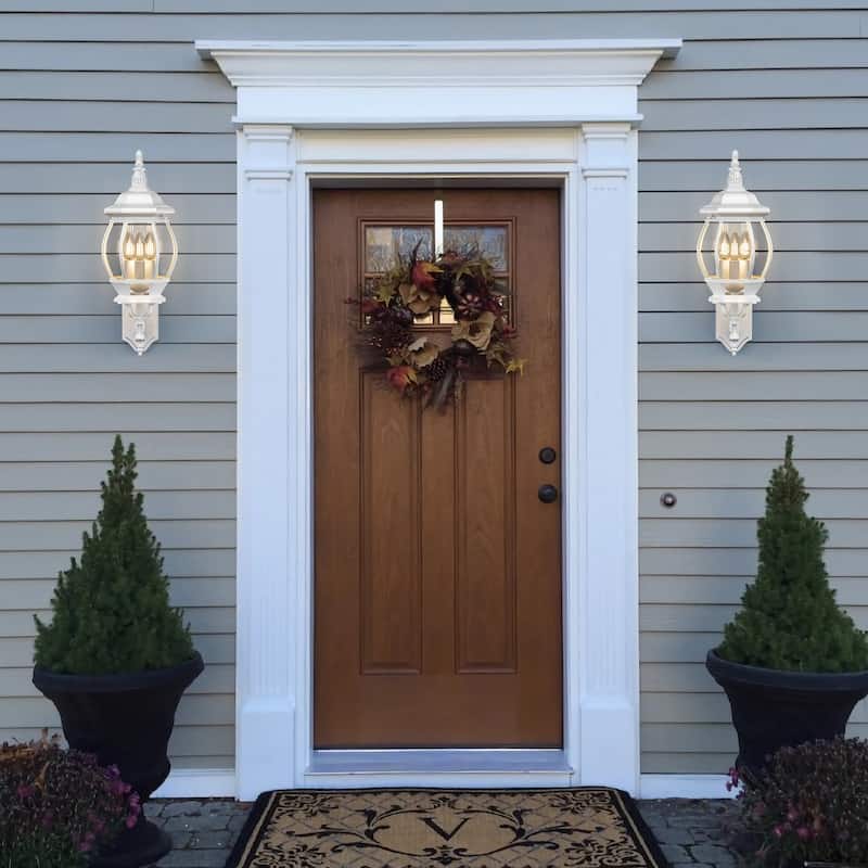 Outdoor 1/3 Light Waterproof Aluminum Wall Light