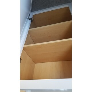 Shaker Style White Kitchen Wall Cabinet Overstock 11616700