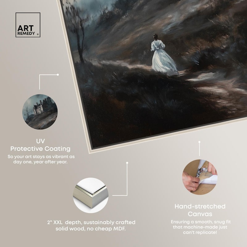 Wuthering Heights Cover Canvas by Art Remedy