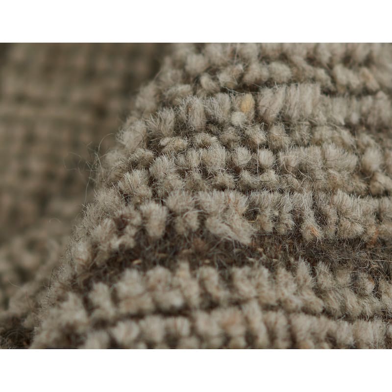 Momeni Bristol Geometric Hand Woven Wool and Cotton Natural Area Rug