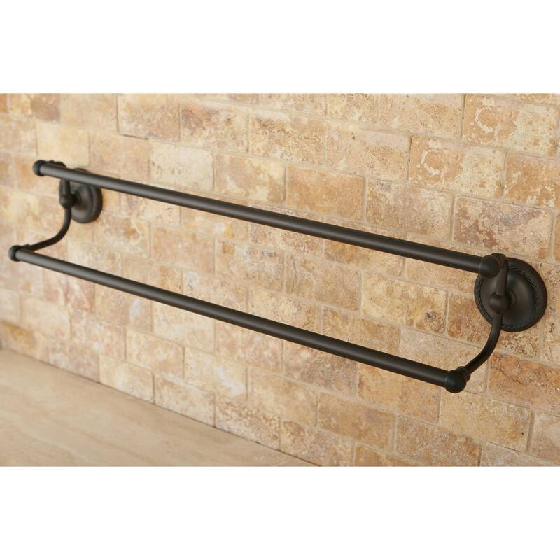 Kingston Brass Laurel 24" Double Towel Bar