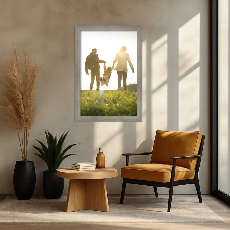 Grand Black Narrow Framed Picture Frame, Photo Frame