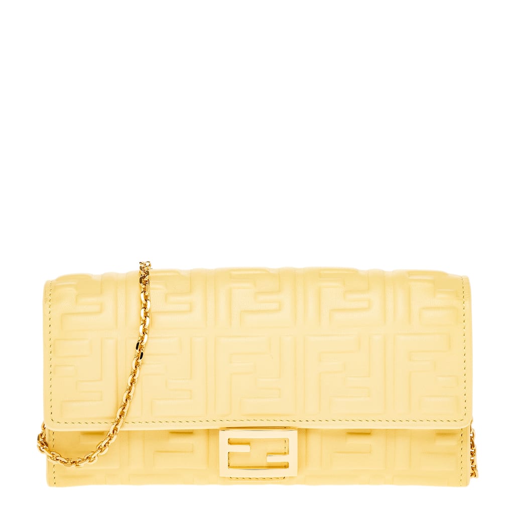 Fendi Baguette Continental Wallet on Chain