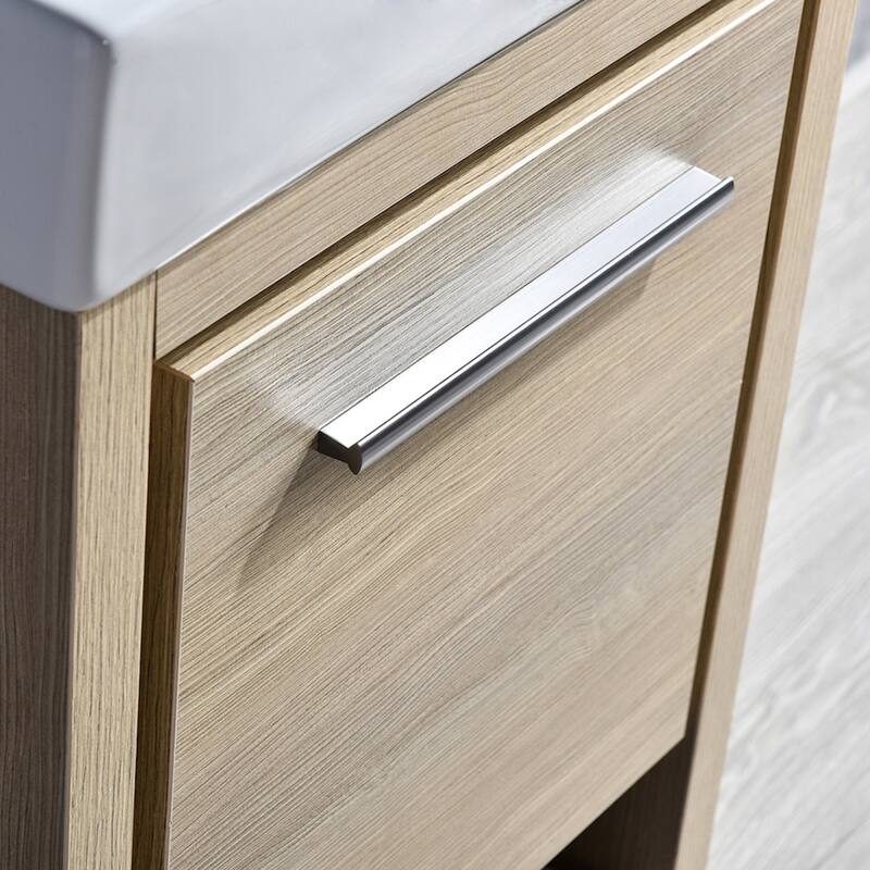 Solid Wood Bathroom Vanity with Mirror Medicine Cabinet