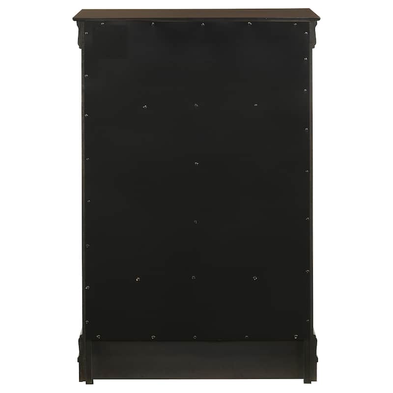 Louis Philippe Wood 5-drawer Bedroom Chest